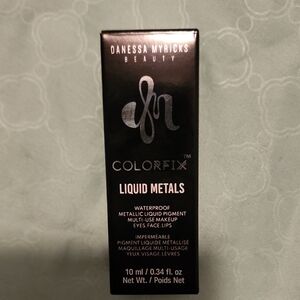Danessa Myricks Beauty Colorfix Liquid Metals - Metallic Black Packaging